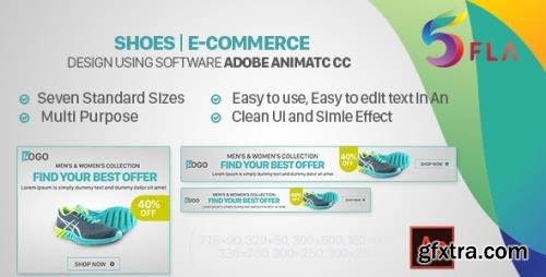 CodeCanyon - Shoes | E-Commerce HTML5 Banners - Animate CC v1.0 - 33182833