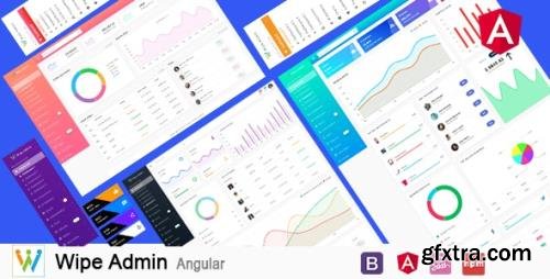 ThemeForest - Wipe Admin v1.0 - Angular 9+ Bootstrap 4+ Multipurpose Admin Dashboard Template (Update: 16 June 20) - 23497797