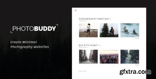 ThemeForest - PhotoBuddy v1.0 - Photography HTML Template (Update: 14 October 17) - 19471115