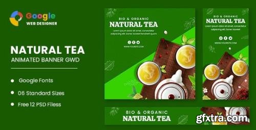 CodeCanyon - Natural Tea Animated Banner Google Web Designer v1.0 - 33184383