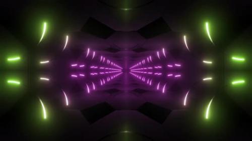 Videohive - 4k Colored Arc Neon Shapes Tunnels Pack - 33133774 - 33133774