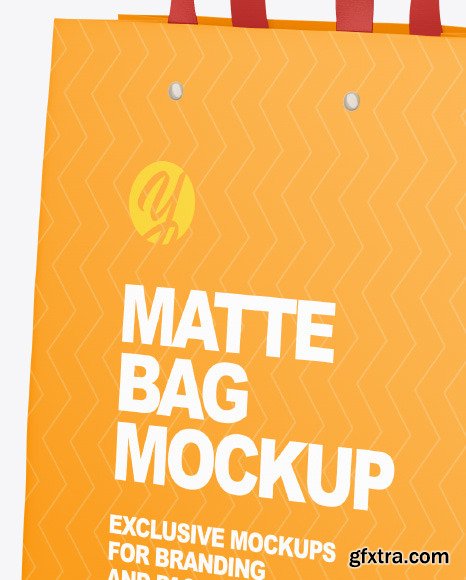 Matte Paper Bag Mockup 86559