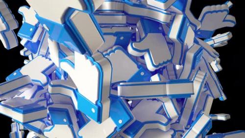 Videohive - A Pile Of Likes - 33216715 - 33216715