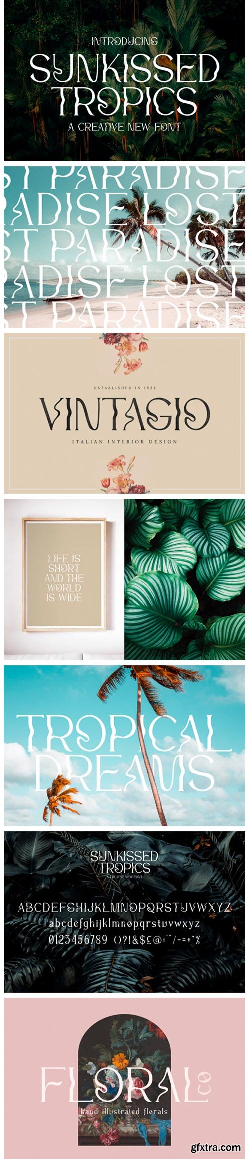 Sunkissed Tropics Font