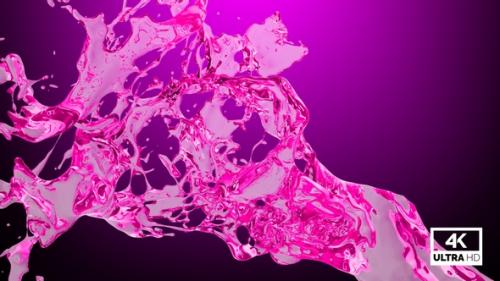 Videohive - Splash Of Pink Water V3 - 33219583 - 33219583