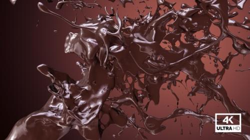 Videohive - Chocolate Jet Stream Splash V1 - 33219851 - 33219851