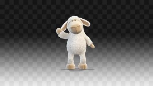 Videohive - Plush little lamb Greeting - 33223740 - 33223740