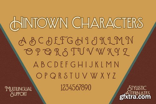 Hintown - Display Font