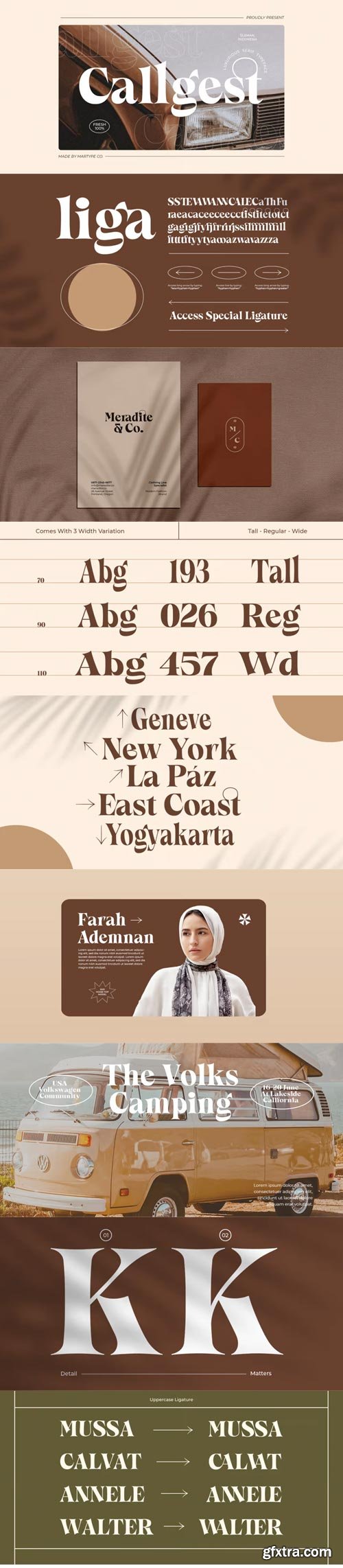 Callgest Font Family