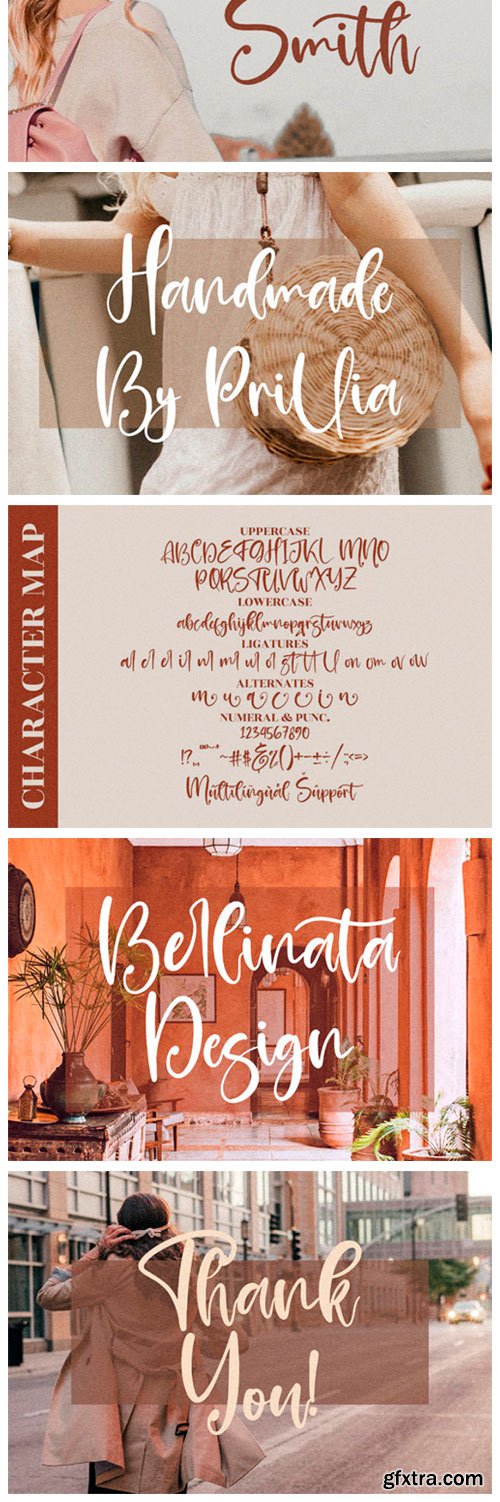 Prilista Delrosa Font