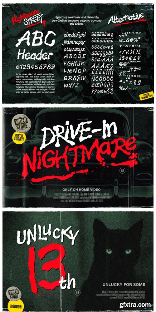 Nightmare Street Font