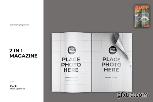 Magazine 3D Mock Up