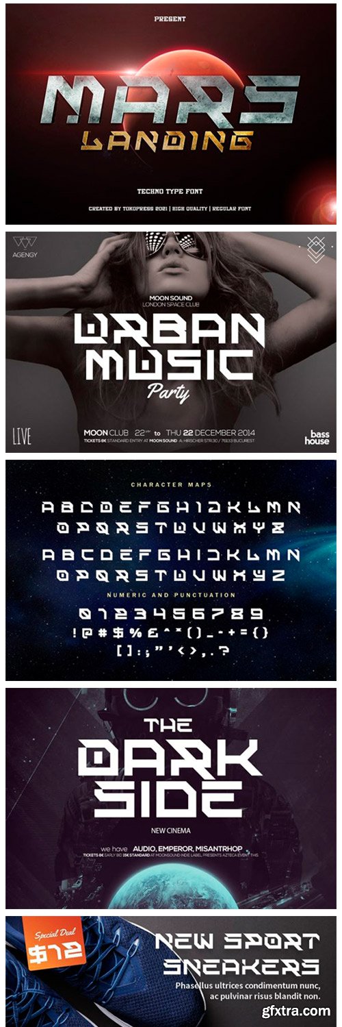 Mars Landing Font