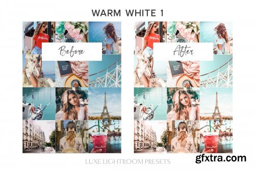 CreativeMarket - 7 WARM WHITE Lightroom Mobile Preset 4247228