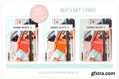 CreativeMarket - 7 WARM WHITE Lightroom Mobile Preset 4247228