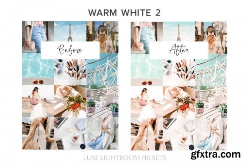 CreativeMarket - 7 WARM WHITE Lightroom Mobile Preset 4247228