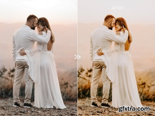 CreativeMarket - Warm GOLDEN GLOW Lightroom Presets 4259781