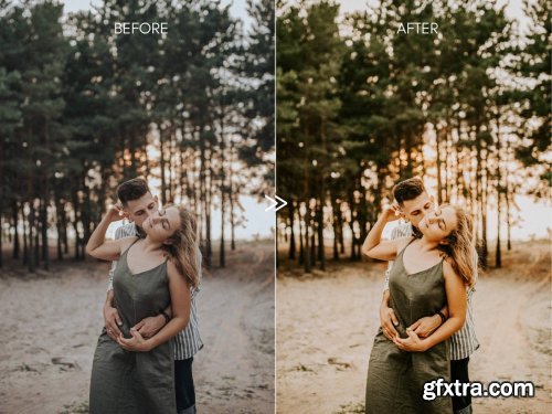 CreativeMarket - Warm GOLDEN GLOW Lightroom Presets 4259781