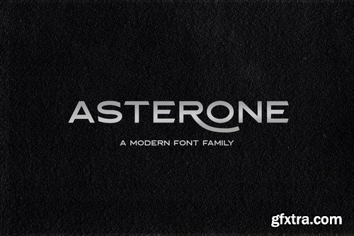 CM - Asterone - Modern Font Family 4022427