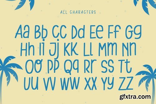 Beach Story - Playful Handwritten Font