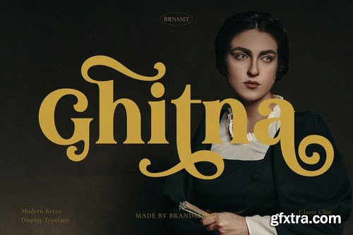 Ghitna - Retro Serif Font