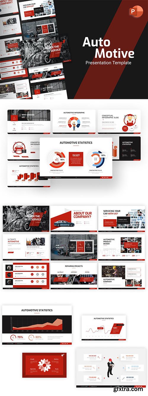 Automotive Modern PowerPoint Template