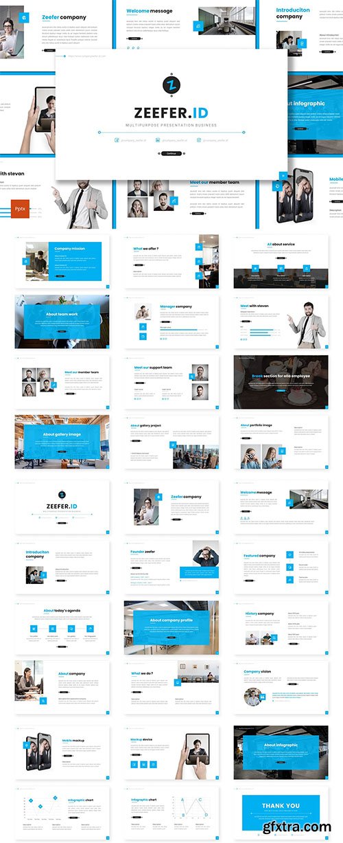 Zeefer - Multipurpose - Powerpoint, Keynote and Google Slides Template