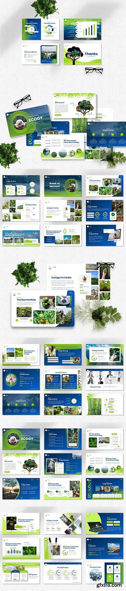 Ecogy - Ecology & Environment - Multipurpose - Powerpoint, Keynote and Google Slides Template