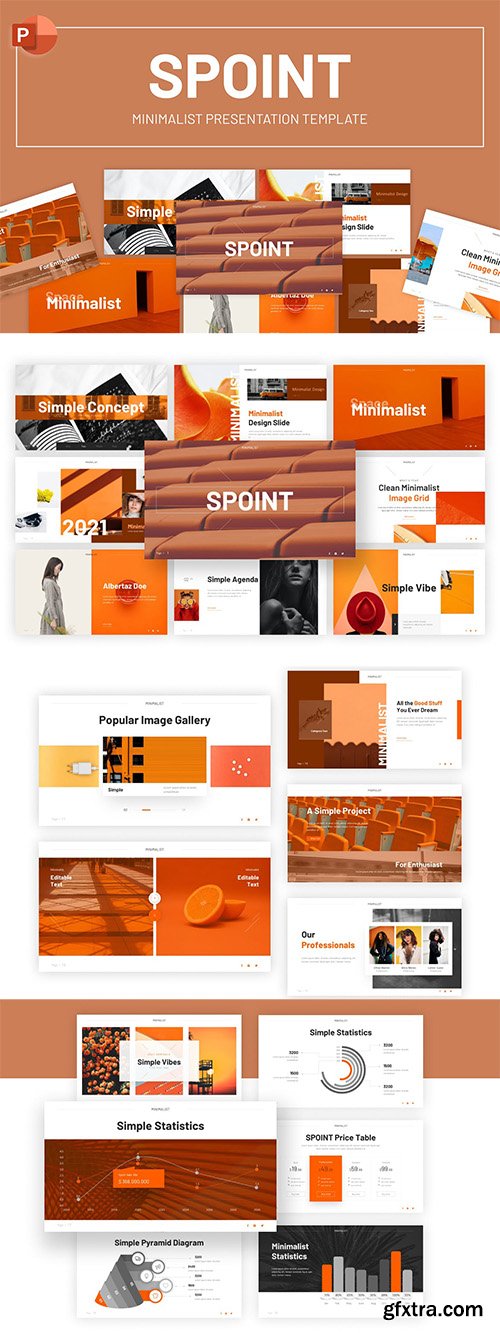 Spoint Multipurpose Minimalist PowerPoint Template