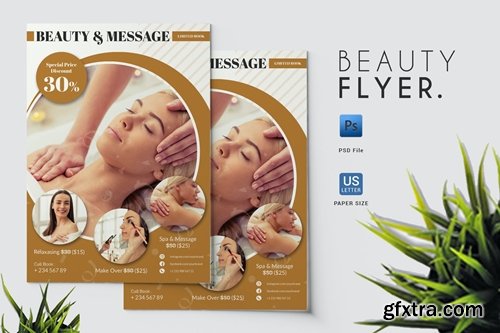 Beauty & Massage - Flyer Template