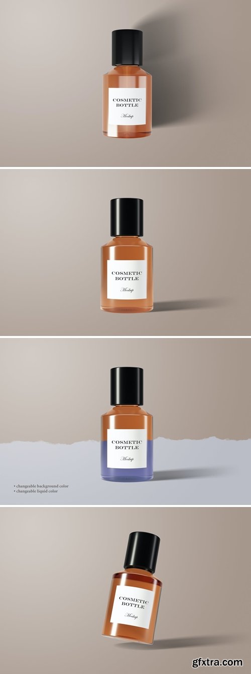 Cosmetic Bottle Mockups