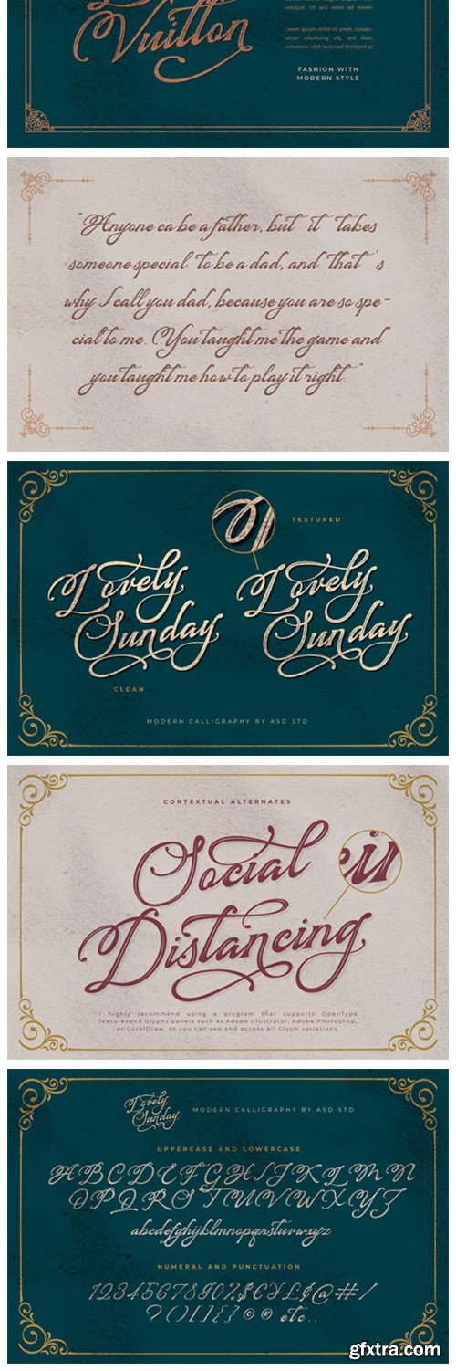 Lovely Sunday Font