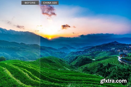 CreativeMarket - 20 China Tone Lightroom & Camera Raw 4152376