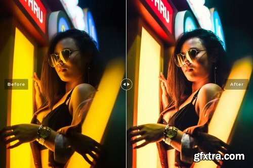 CreativeMarket - Neon Light Pro Lightroom Presets 4041707