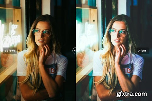 CreativeMarket - Neon Light Pro Lightroom Presets 4041707