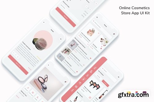 Online Cosmetics Store App UI Kit