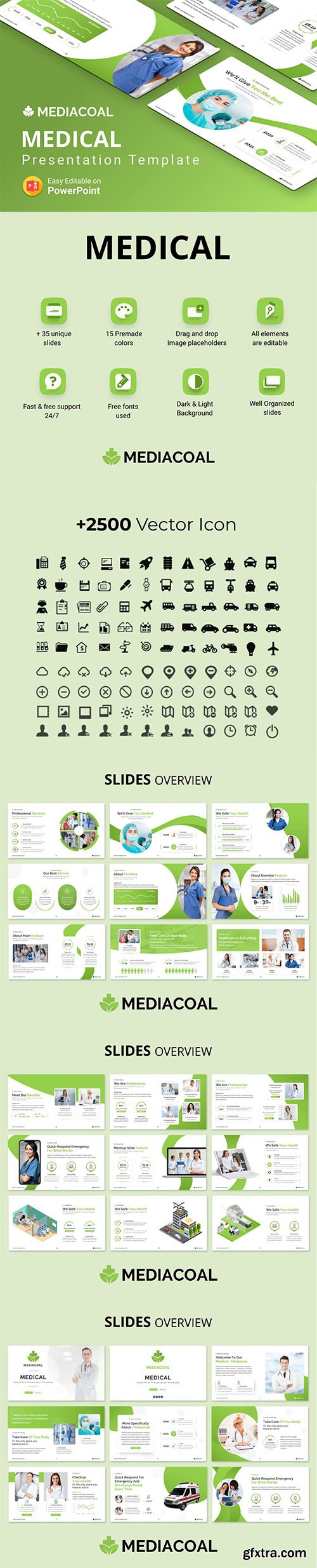 Mediacoal – Medical PPT Presentation Template