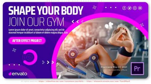 Videohive - Health Club Gym Promotional - 33212304 - 33212304