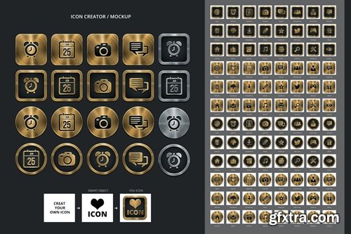 Icons Creator / Icon Mock up