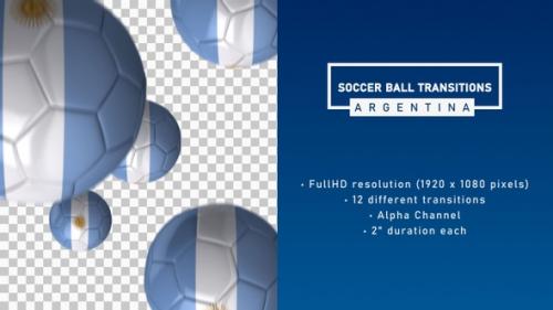 Videohive - Soccer Ball Transitions - Argentina - 33226828 - 33226828