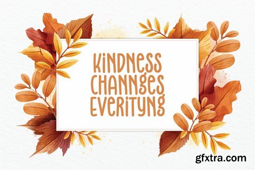 Autumn Delight - Modern Chic Handwritten Font