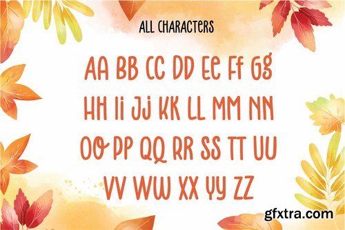 Autumn Delight - Modern Chic Handwritten Font