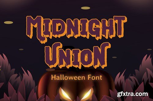 Midnight Union - Halloween Font