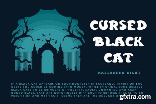 Curious Soul - Spooky Dislay Font