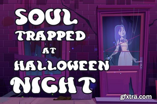 Curious Soul - Spooky Dislay Font