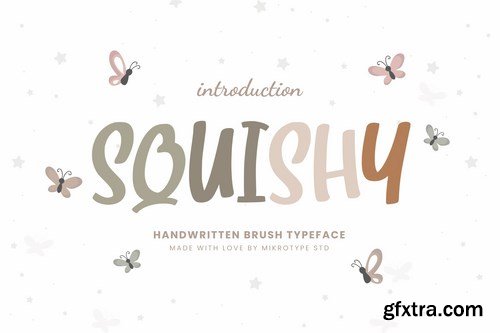 Squishy Brush Business Font