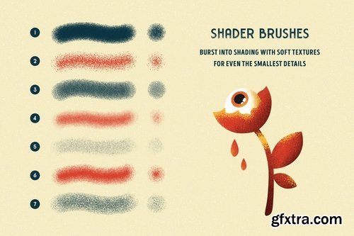 Shader Brushes for Photoshop 4011326