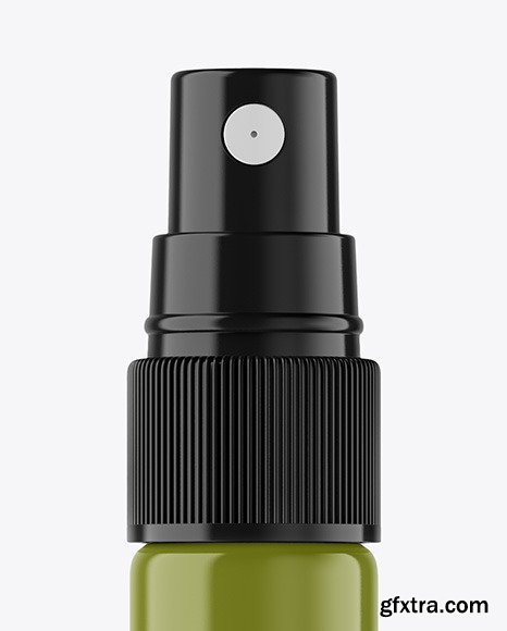 Glossy Spray Bottle Mockup 86592