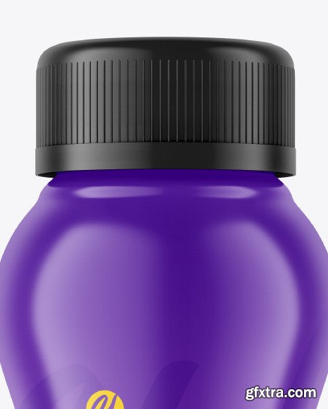 Matte Plastic Bottle Mockup 86612