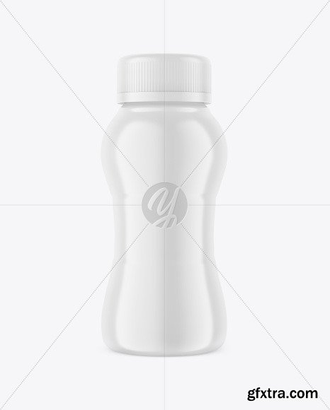 Matte Plastic Bottle Mockup 86612